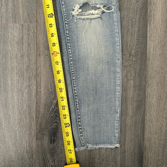 Women’s Vigoss Distressed Blue Denim Skinny Jeans Size 28/28 - Picture 11 of 14